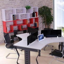 圖 啟明家具廠屏風(fēng)工位辦公桌老板臺(tái)會(huì)議桌文件柜公寓床 重慶辦公用品